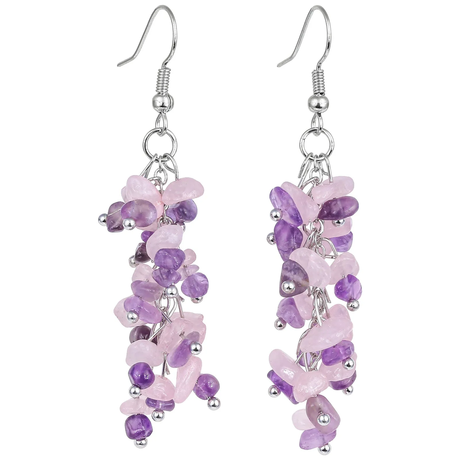 Winterdell - Natural Crystal Earrings by The Nevermore